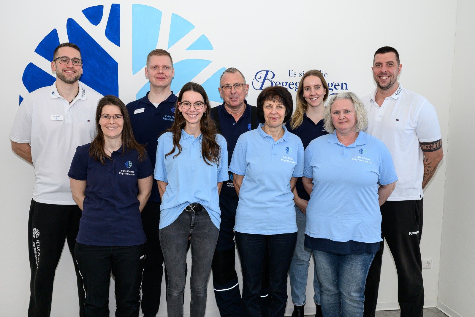 Das Praxisteam der Physiotherapie Felix Elsner